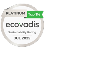 Платинова медаль EcoVadis липень 2025