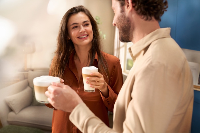 Приготовление капучино дома